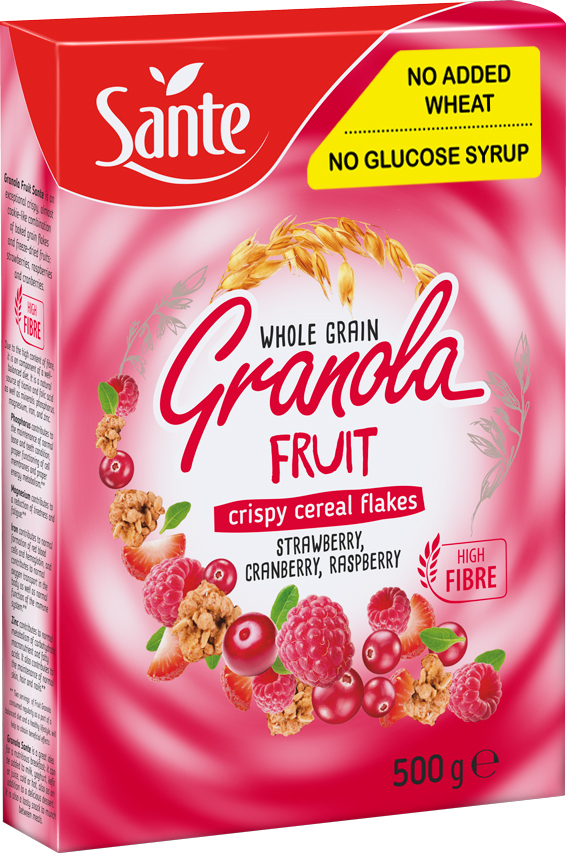 Sante Granola Fruits 500g